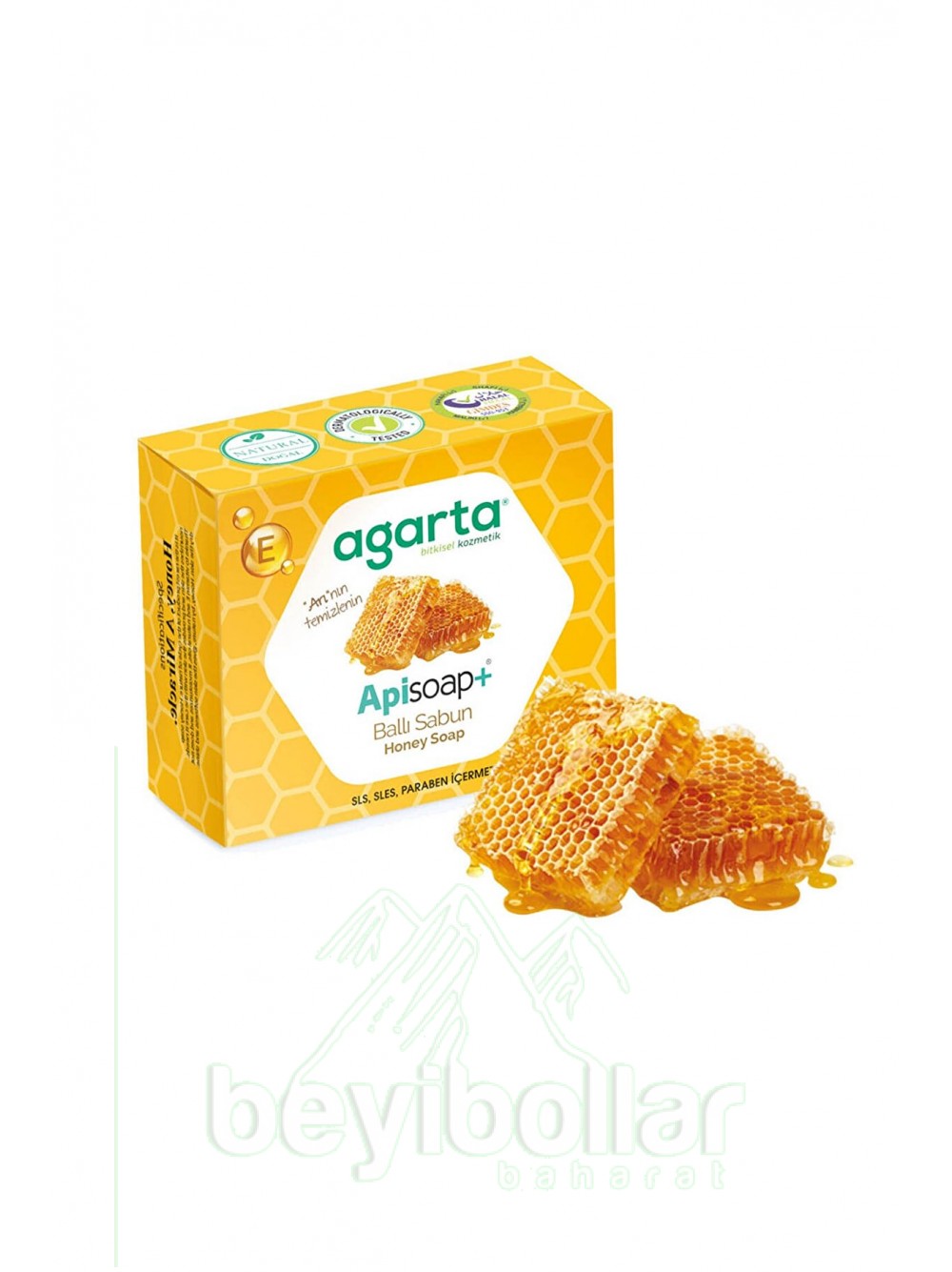 Agarta Doğal El Yapımı Ballı Sabun 100 gr Agarta Doğal El Yapımı Ballı Sabun 100 gr